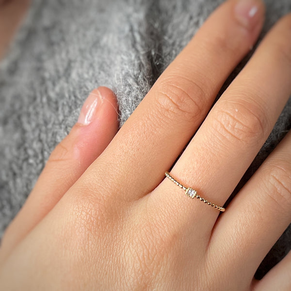 Thin square ring