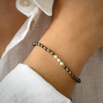 Load image into Gallery viewer, Pyrite beads bracelet
