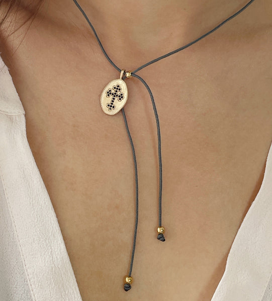 Cross Link Necklace