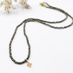 Load image into Gallery viewer, Pyrite beads necklace
