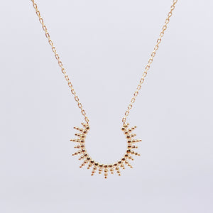 Open Sun Necklace