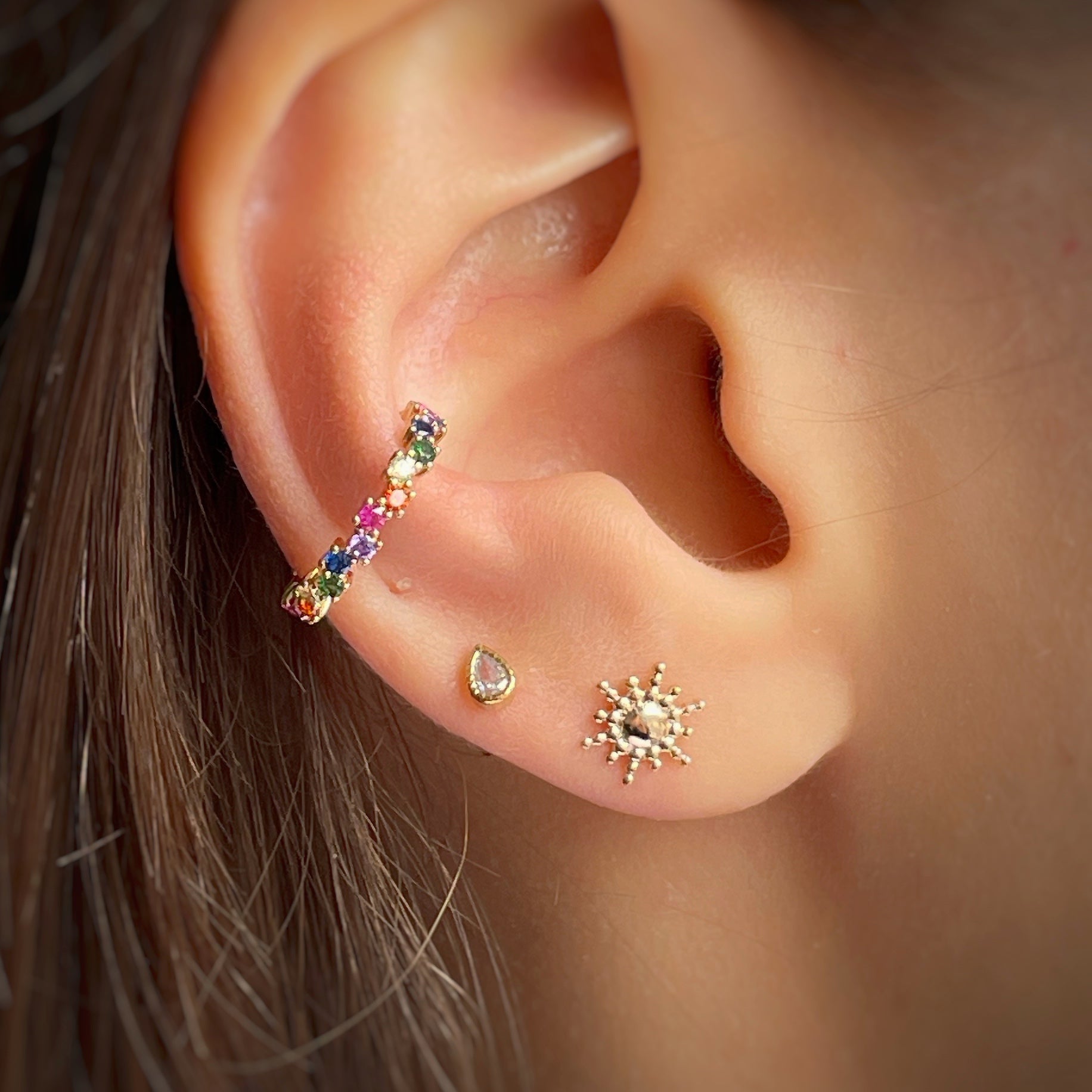 Earcuff Rainbow